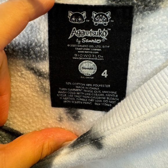 Agrettsuko Tye Dye Sweater Plus Size - Picture 3 of 5